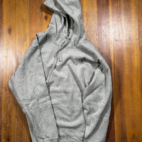 Ariat Women's Boot Barn Exclusive Leopard Print Logo Hoodie - Picture 11 of 13